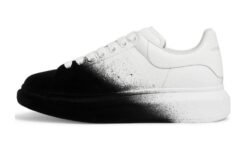 Suola Esagerata in Pelle Nero – Bianco