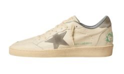 Ball Star In Pelle Scamosciata Grigia