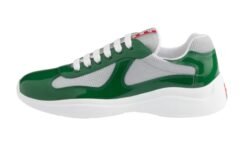 Sneakers In Vernice E Tessuto Bike