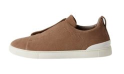 ZEGNA Low Top Sneaker Beige Scuro