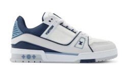 LV Trainer Sneaker Blu