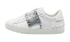 Sneakers Rockstud Bianco/Argento