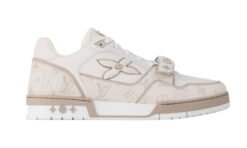LV Trainer Sneaker Beige