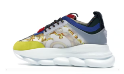 Chain Reaction Multi-Color Rubber Suede