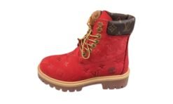 Ankle Boot Red / Brown