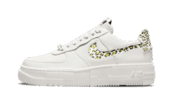 Pixel White Leopard