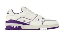 LV Trainer Sneaker Bianco/Viola
