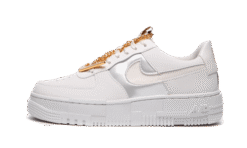 Pixel Grey Gold Chain