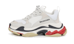 Triple S White Black Red